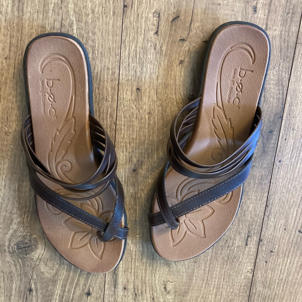 BOC dark brown sandals